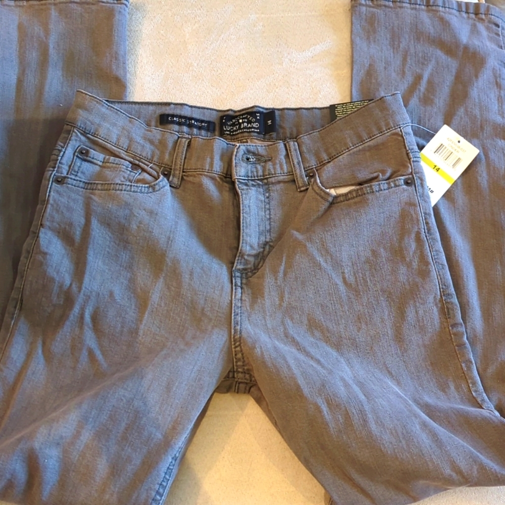 Classic straight leg jeans boys 14